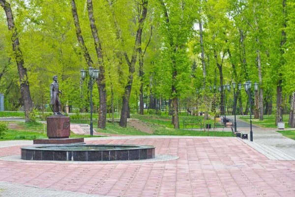 Пушкинский сквер Абакан