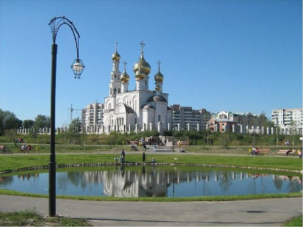 Преображенский парк, Хакасия, Абакан.