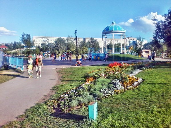 Комсомольский парк Абакан