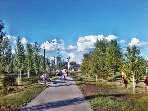 Черногорский парк Абакан