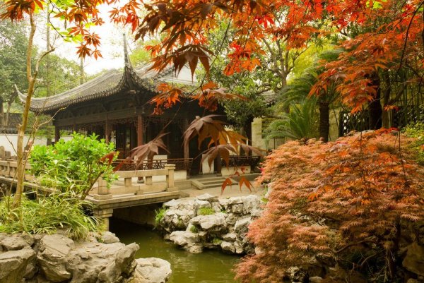 Сад Юйюань в Шанхае