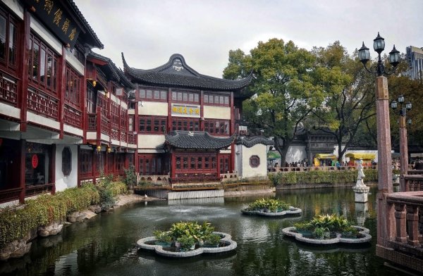 Шанхай парк Юйюань