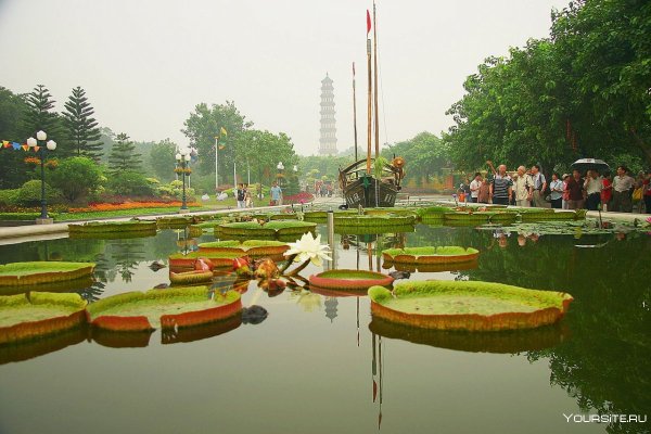 Парк в Гуанчжоу, Китай