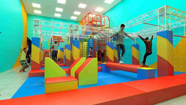 Чудо остров Великий Новгород ниндзя парк