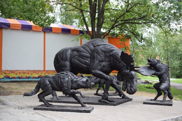 Парк на машзаводе Златоуст