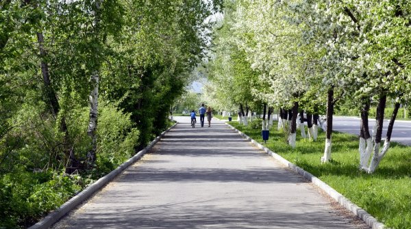 Весна в городе Златоусте