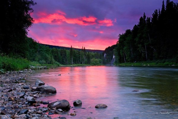 Река Урал красоты