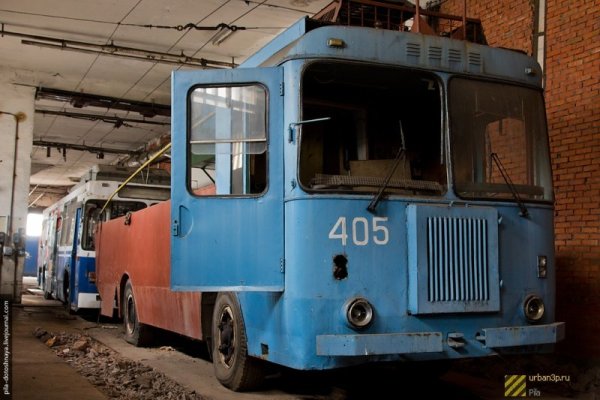 Заброшенный троллейбусный парк