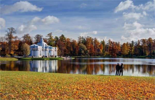 Санкт-Петербург Пушкин Екатерининский парк