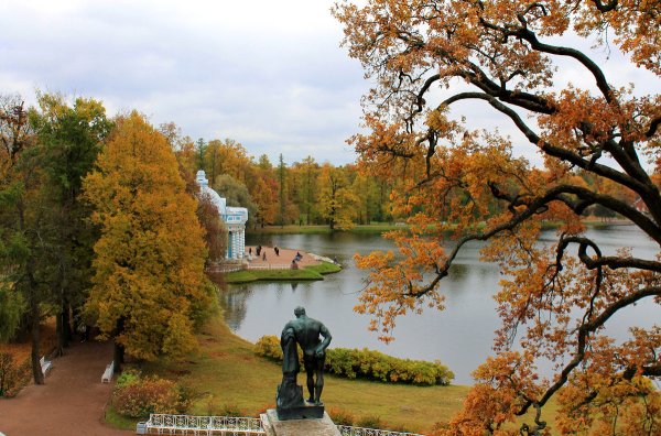 Царское село Пушкин Золотая осень лицей