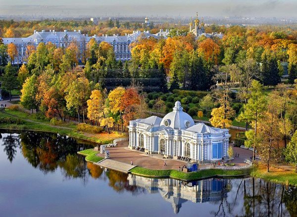 Павильон грот Екатерининский парк