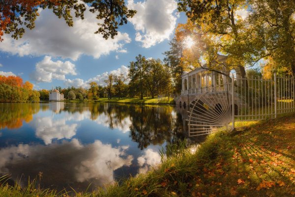 Царское село пейзажный парк