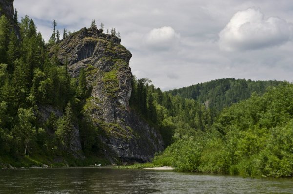 Река Мрассу Горная Шория