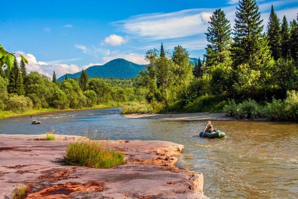 Река Мрассу Горная Шория