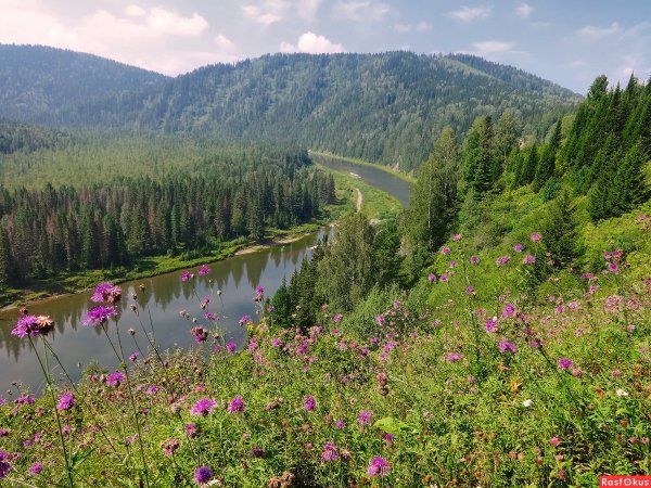 Река Мрассу Горная Шория