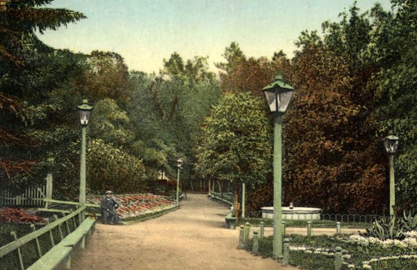 Городской сад Сапожникова в Вольске