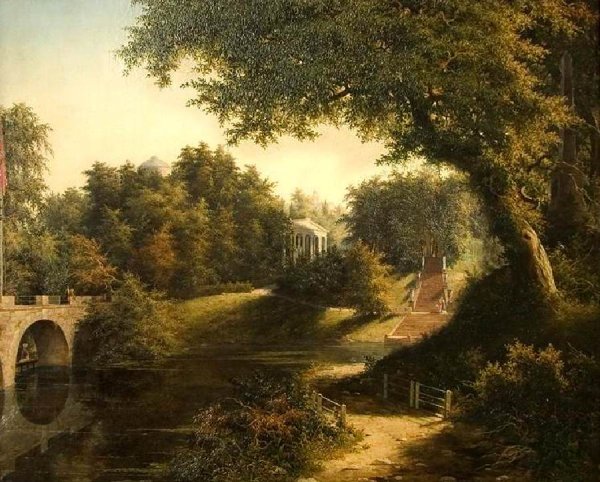 Художник Лебедев Михаил Иванович Аричча близ Рима