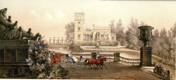 Летний сад в Санкт-Петербурге 19 век