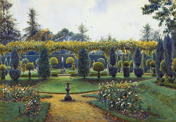 Художник Эрнест Артур Роу (Ernest Arthur Rowe, 1863-1922)