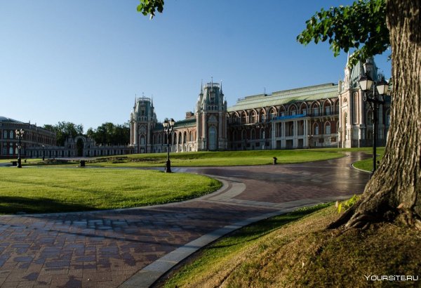 Парк Царицыно летом