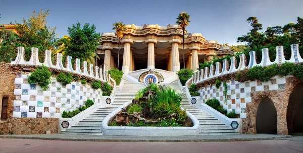 Антонио Гауди парк Гуэль