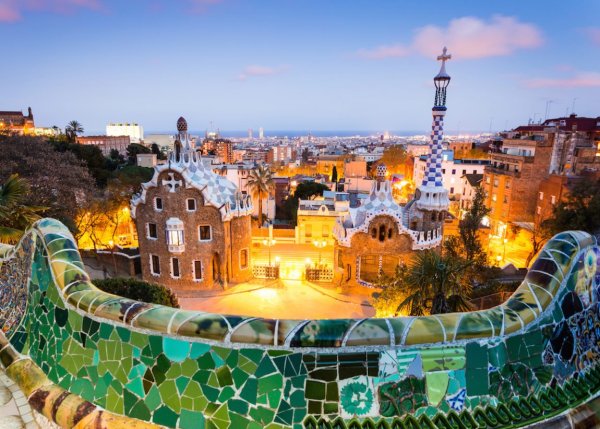 Парк Гуэль, Барселона, Испания