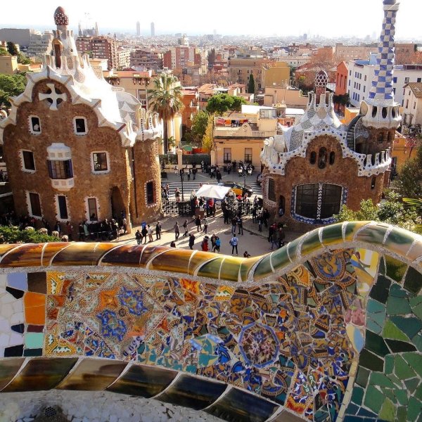 Гауди Архитектор Барселона парк