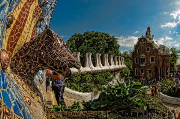 Антонио Гауди парк Гуэля