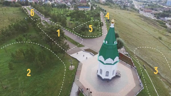 Часовня Параскевы пятницы Красноярск парк