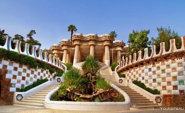 Испания Барселона парк Гауди