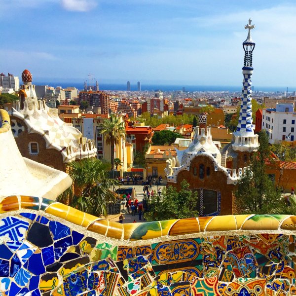 Антонио Гауди парк Гуэля