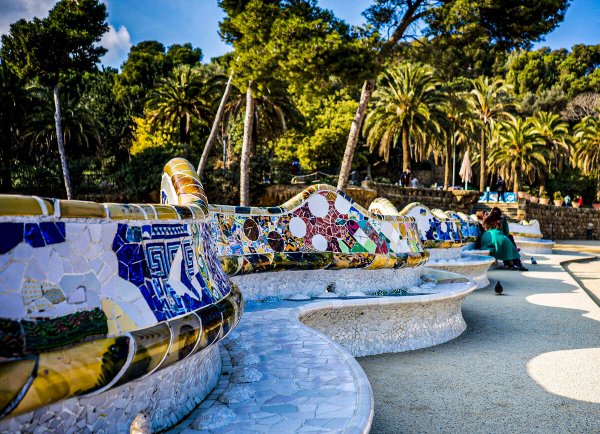 Парк Гуэль в Барселоне