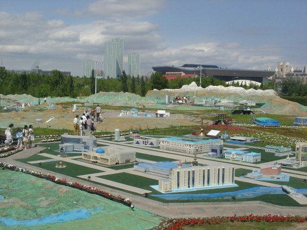 Этно-мемориальный комплекс карта Казахстана Атамекен