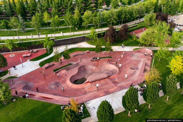 Парк Галицкого в Краснодаре скейт парк