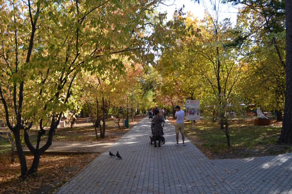 Первомайский парк Благовещенск