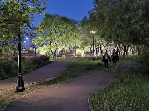 Парк дружбы в Благовещенске Амурской области