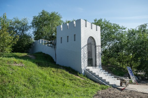 Парк дружбы Благовещенск водопад