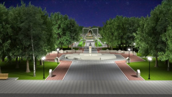 Парк Тукая Нижнекамск проект