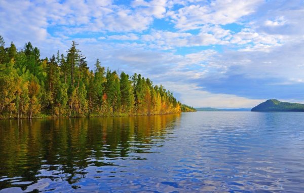 Пейзаж Усть-Илимск Ангара
