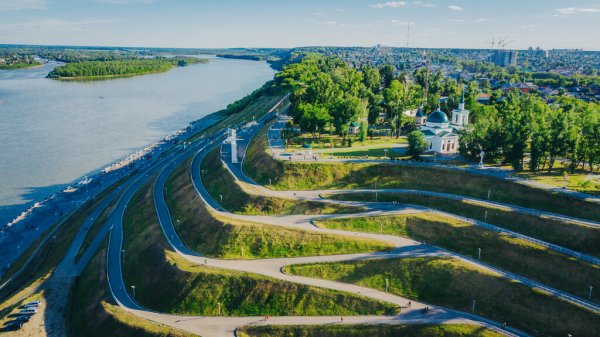 Нагорный парк Барнаул