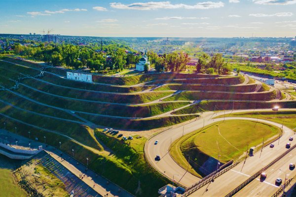 Нагорный парк Барнаул 2020