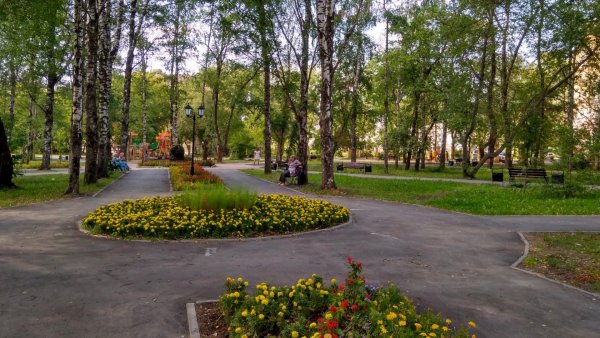 Комсомольский парк Березники