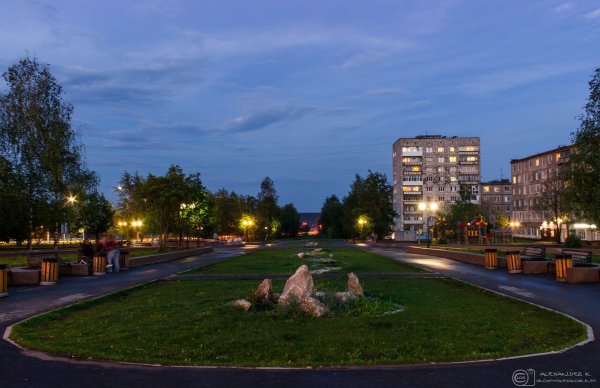Скверы города Березники