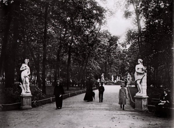 Летний сад в Санкт-Петербурге 19 век