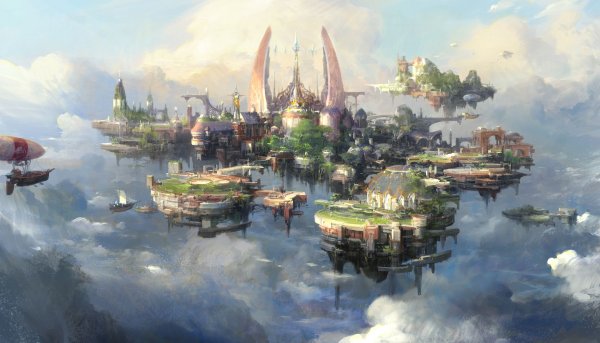 Летающий город