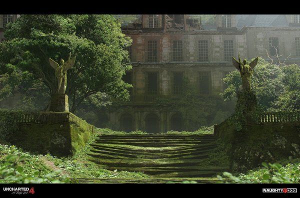Uncharted 4 Mansion