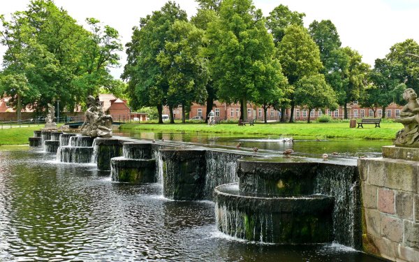 Фонтаны города Кассель