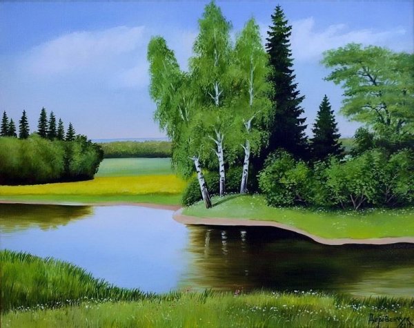 Живопись Владимира Деревенчука