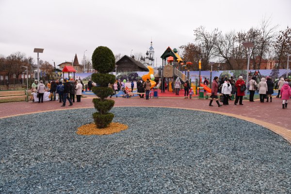 Новый сквер Калуга