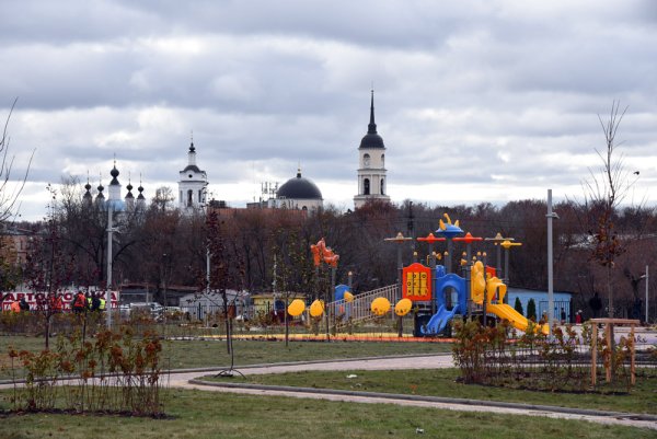Парк на месте рынка Калуга